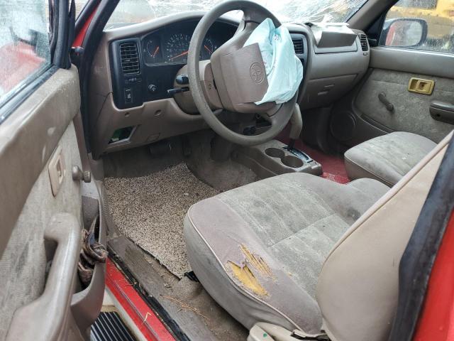 4TASM92N8YZ662244 - 2000 TOYOTA TACOMA XTRACAB PRERUNNER წითელი ფოტო 8