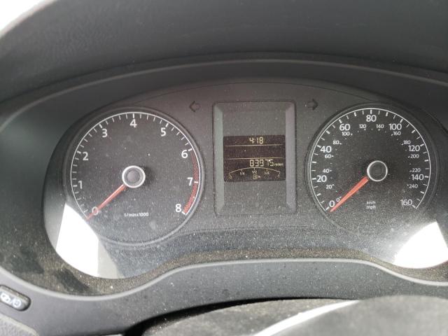 3VW2K7AJ3DM293427 - 2013 VOLKSWAGEN JETTA BASE 灰色 照片 9