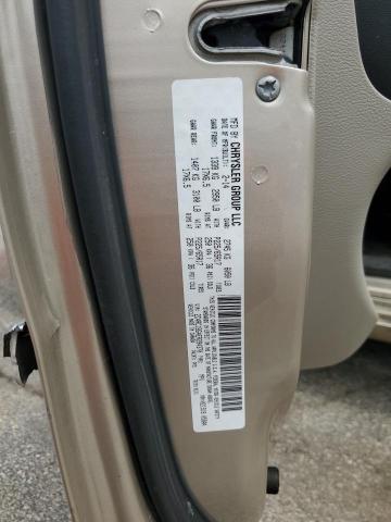 2C4RC1BG4ER294370 - 2014 CHRYSLER TOWN & COU TOURING BEIGE photo 13