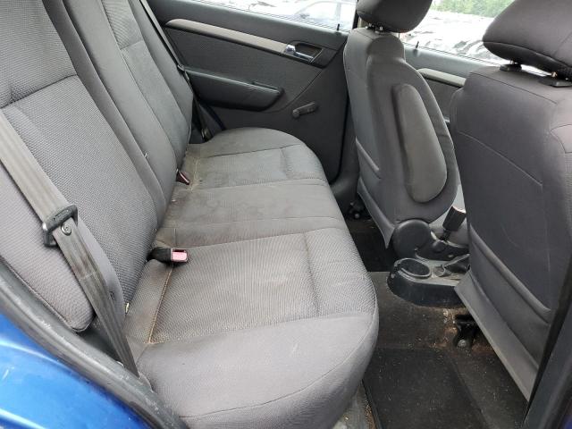 KL1TD56628B121260 - 2008 CHEVROLET AVEO BASE BLUE photo 10