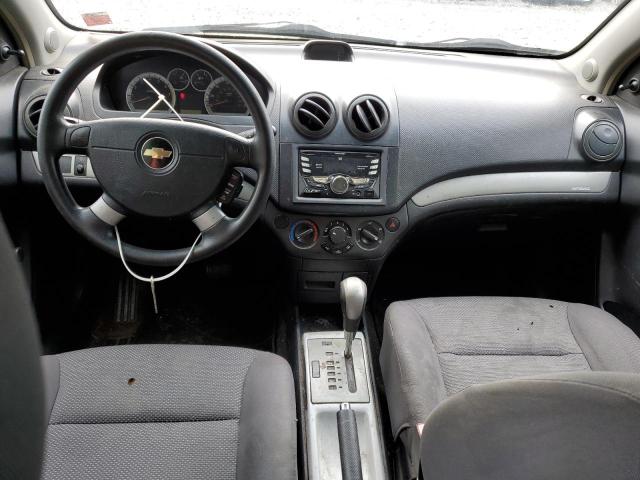 KL1TD56628B121260 - 2008 CHEVROLET AVEO BASE BLUE photo 8