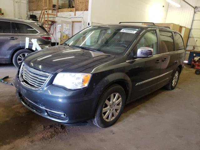2A4RR8DG3BR783076 - 2011 CHRYSLER TOWN & COU TOURING L BLACK photo 1