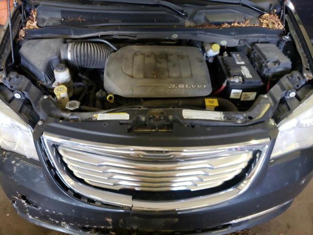 2A4RR8DG3BR783076 - 2011 CHRYSLER TOWN & COU TOURING L BLACK photo 12