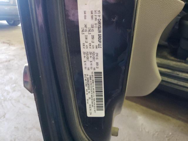 2A4RR8DG3BR783076 - 2011 CHRYSLER TOWN & COU TOURING L BLACK photo 13