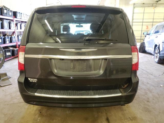 2A4RR8DG3BR783076 - 2011 CHRYSLER TOWN & COU TOURING L BLACK photo 6