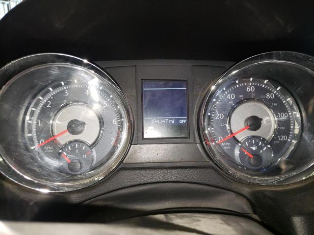 2A4RR8DG3BR783076 - 2011 CHRYSLER TOWN & COU TOURING L BLACK photo 9