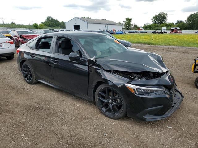 2HGFE2F50NH589548 - 2022 HONDA CIVIC SPORT შავი ფოტო 4
