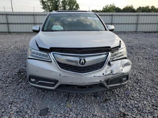 5FRYD3H83EB004084 - 2014 ACURA MDX ADVANCE SILVER photo 5