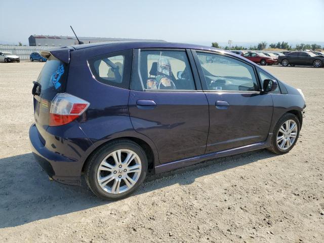 JHMGE88479S075512 - 2009 HONDA FIT SPORT PURPLE photo 3