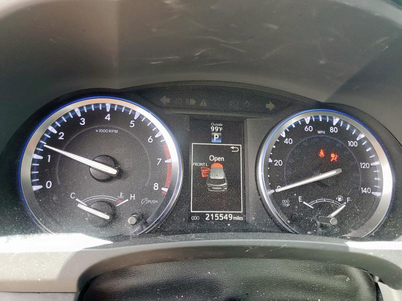 5TDKKRFH3FS052958 - 2015 TOYOTA HIGHLANDER XLE SILVER photo 9