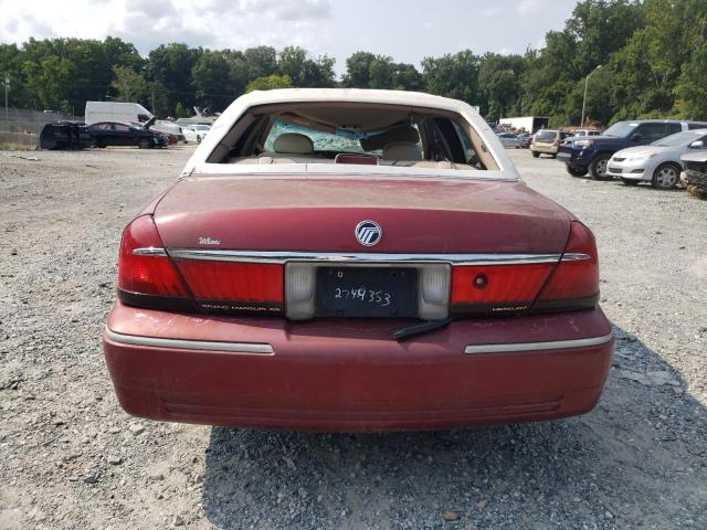 2MEFM74W92X656464 - 2002 MERCURY GRAND MARQ GS RED photo 6