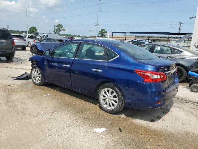 3N1AB7AP7JL621424 - 2018 NISSAN SENTRA S BLUE photo 2