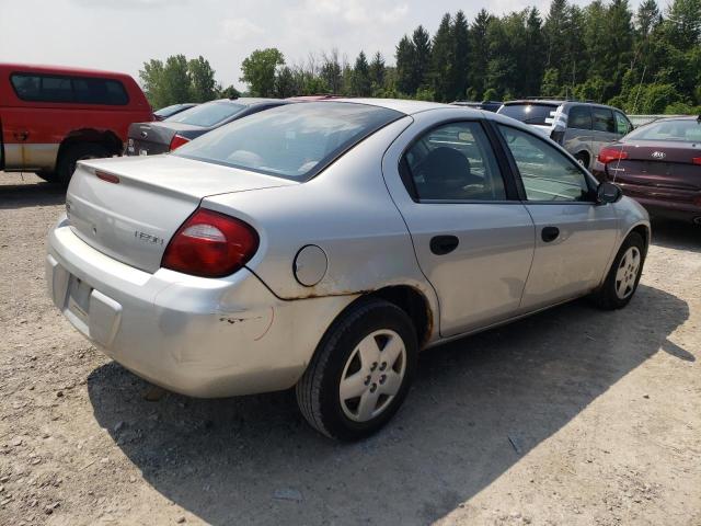 1B3ES26C55D106149 - 2005 DODGE NEON BASE SILVER photo 3