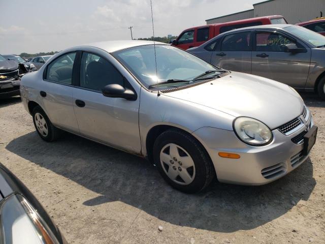 1B3ES26C55D106149 - 2005 DODGE NEON BASE SILVER photo 4