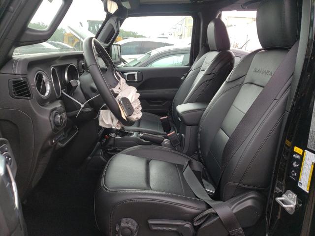 1C4JJXP69NW280932 - 2022 JEEP WRANGLER U SAHARA 4XE BLACK photo 7