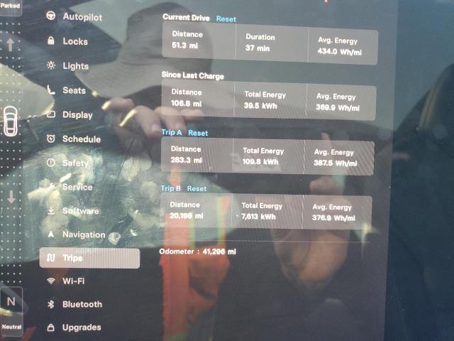 5YJSA1E63PF515997 - 2023 TESLA MODEL S 黑色 照片 9