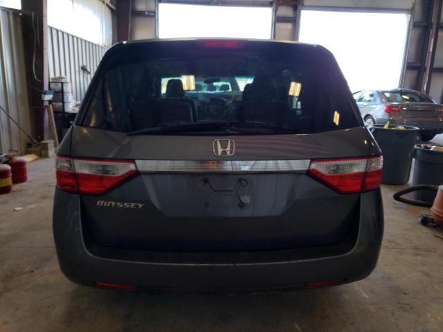 5FNRL5H46CB136464 - 2012 HONDA ODYSSEY EX GRAY photo 6