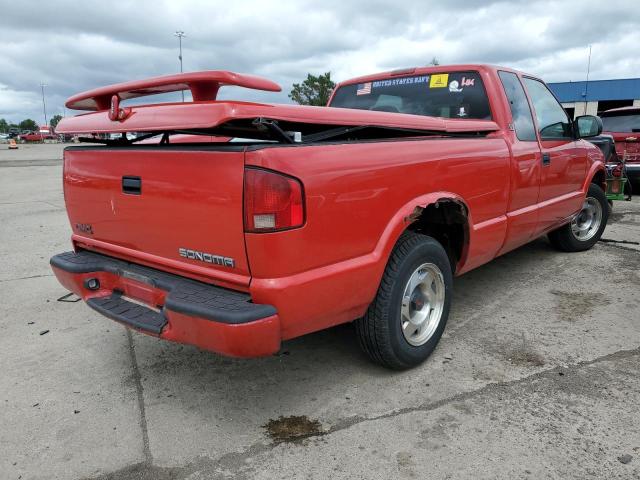 1GTCS19W0Y8315205 - 2000 GMC SONOMA RED photo 3