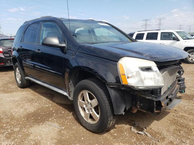 2CNDL13F856074081 - 2005 CHEVROLET EQUINOX LS BLACK photo 4