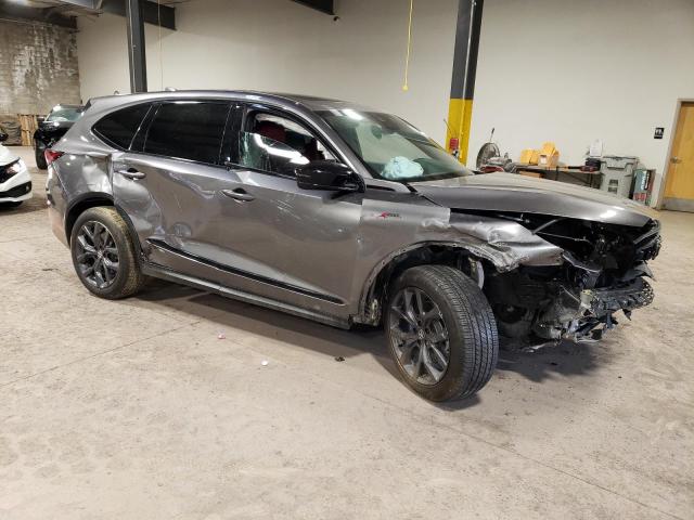 5J8YE1H08NL039067 - 2022 ACURA MDX A-SPEC GRAY photo 4