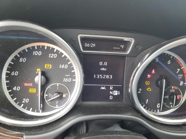 4JGDA5HB9CA028164 - 2012 MERCEDES-BENZ ML 350 4MATIC BLACK photo 9