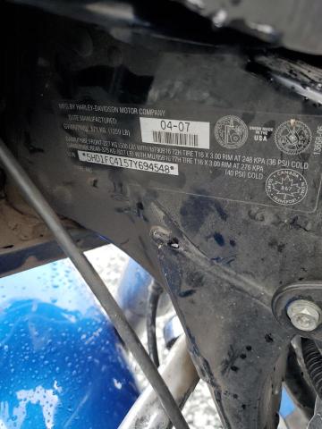 5HD1FC4157Y694548 - 2007 HARLEY-DAVIDSON FLHTCUI 蓝色 照片 10