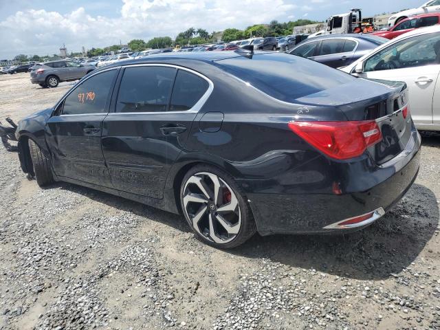 JH4KC1F9XGC000381 - 2016 ACURA RLX ADVANCE BLACK photo 2