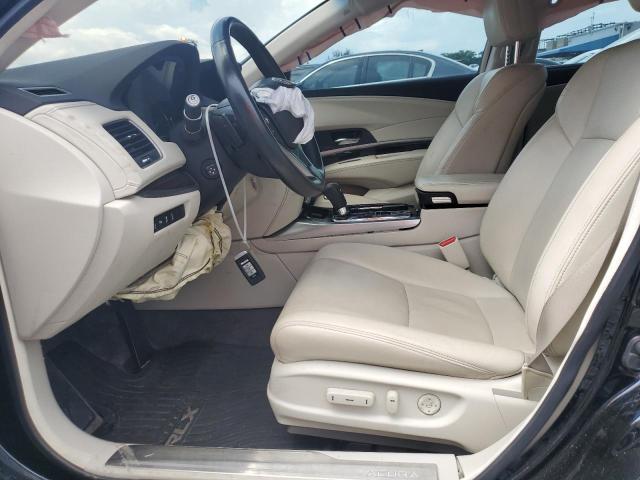 JH4KC1F9XGC000381 - 2016 ACURA RLX ADVANCE BLACK photo 7