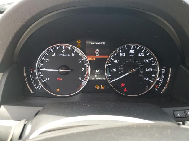 JH4KC1F9XGC000381 - 2016 ACURA RLX ADVANCE BLACK photo 9