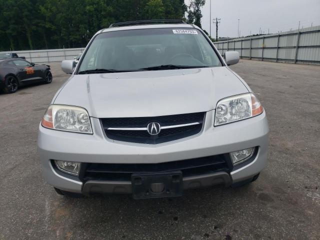 2HNYD18212H504035 - 2002 ACURA MDX SILVER photo 5