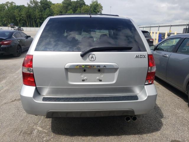 2HNYD18212H504035 - 2002 ACURA MDX SILVER photo 6