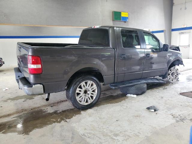 1FTPW14516FB59172 - 2006 FORD F150 SUPERCREW GRAY photo 3