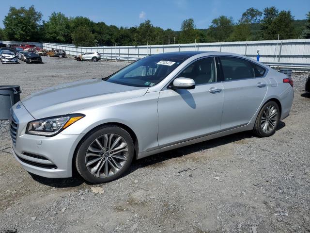 KMHGN4JE2FU063776 - 2015 HYUNDAI GENESIS 3.8L SILVER photo 1