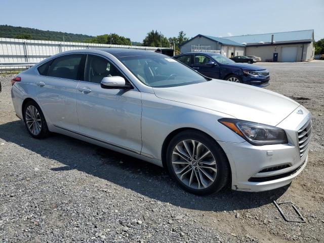 KMHGN4JE2FU063776 - 2015 HYUNDAI GENESIS 3.8L SILVER photo 4