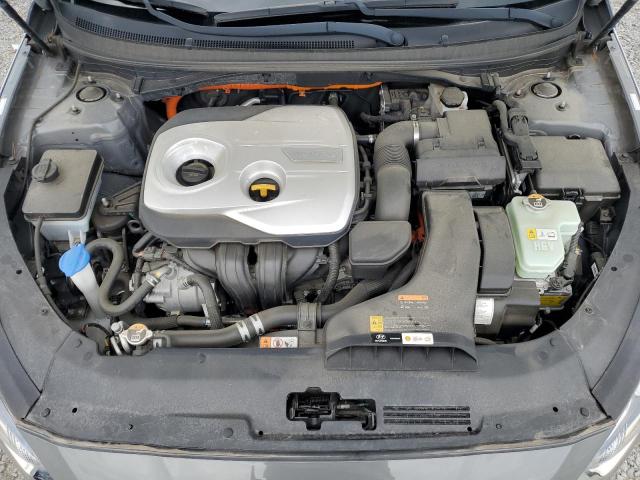 KMHE34L31KA093825 - 2019 HYUNDAI SONATA HYBRID GRAY photo 11