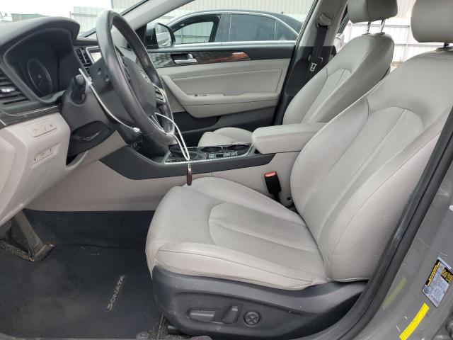 KMHE34L31KA093825 - 2019 HYUNDAI SONATA HYBRID GRAY photo 7