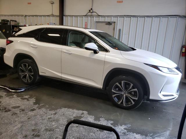 JTJHGKFA3M2017909 - 2021 LEXUS RX 450H L WHITE photo 4