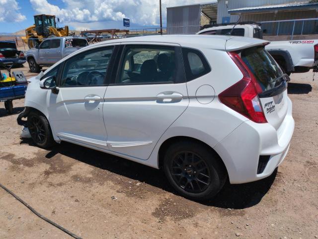 JHMGK5H5XHS017344 - 2017 HONDA FIT LX WHITE photo 2