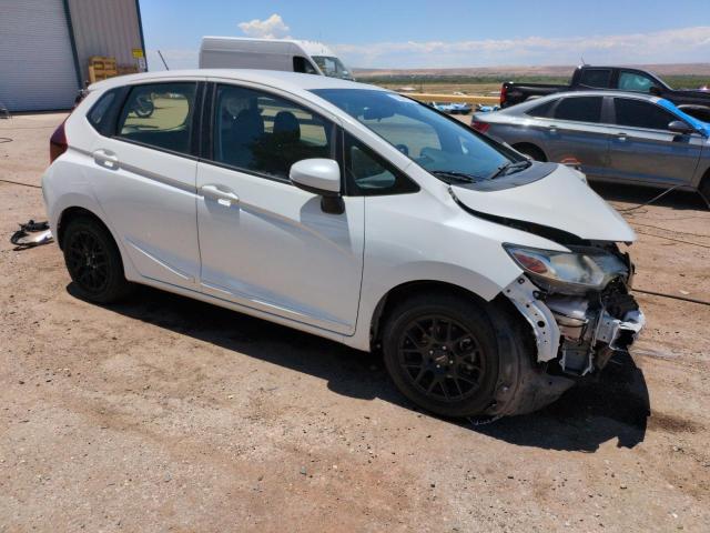JHMGK5H5XHS017344 - 2017 HONDA FIT LX WHITE photo 4