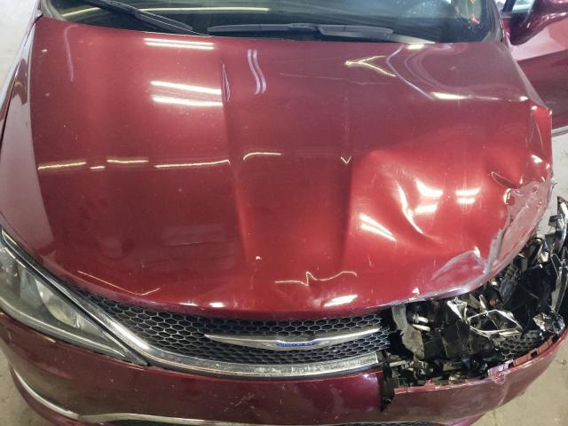 2C4RC1BG8JR227166 - 2018 CHRYSLER PACIFICA TOURING L ბურგუნდია ფოტო 12