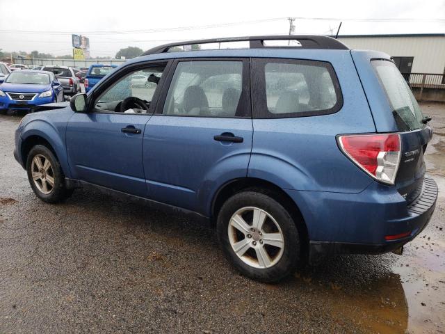 JF2SH6BC2AH765128 - 2010 SUBARU FORESTER XS BLUE photo 2