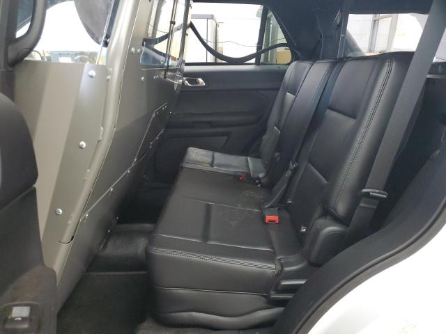 1FM5K8AR6KGA29083 - 2019 FORD EXPLORER POLICE INTERCEPTOR Blanc photo 10