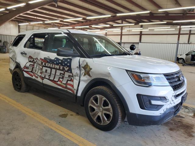 1FM5K8AR6KGA29083 - 2019 FORD EXPLORER POLICE INTERCEPTOR Blanc photo 4