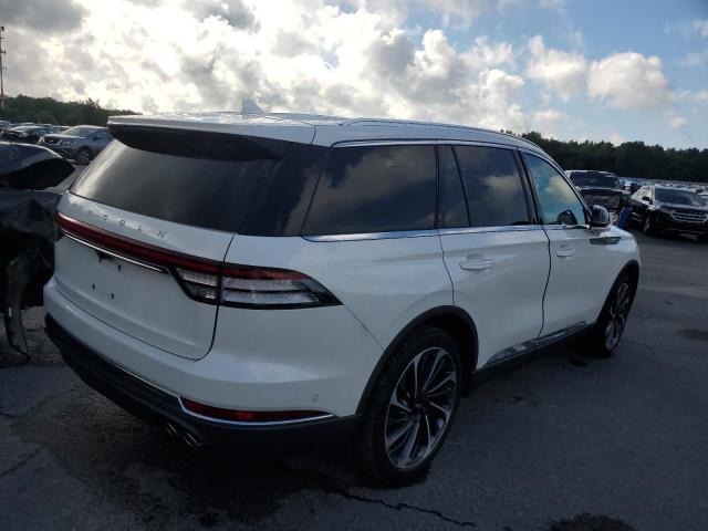5LM5J7XC7LGL21517 - 2020 LINCOLN AVIATOR RESERVE WHITE photo 3