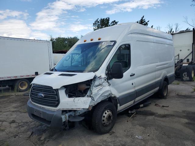 1FTRS4XV0JKA68685 - 2018 FORD TRANSIT T-350 HD WHITE photo 1