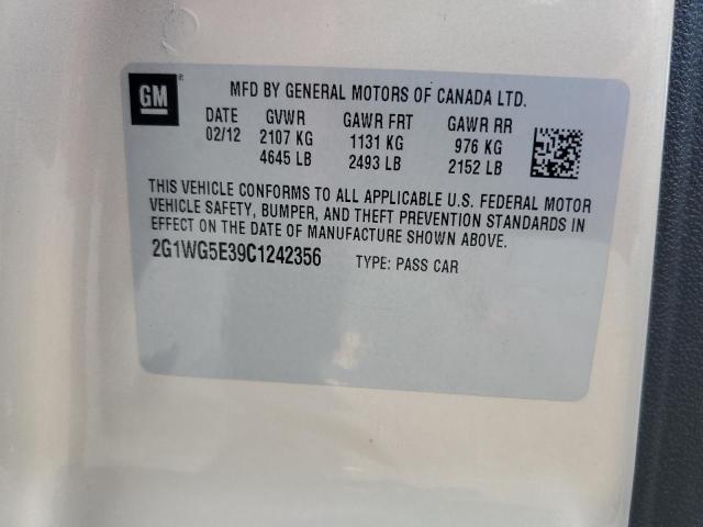 2G1WG5E39C1242356 - 2012 CHEVROLET IMPALA LT GOLD photo 13