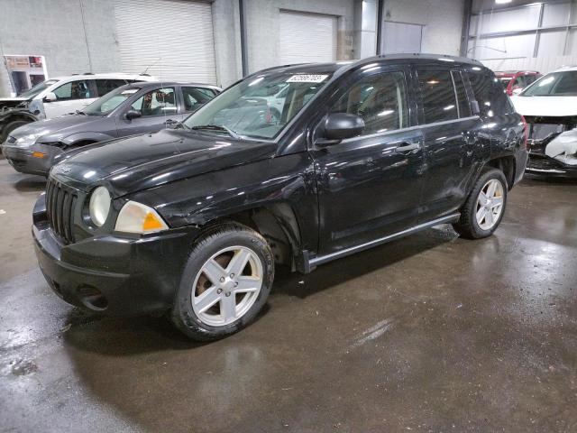 1J8FF47W97D597025 - 2007 JEEP COMPASS BLACK photo 1