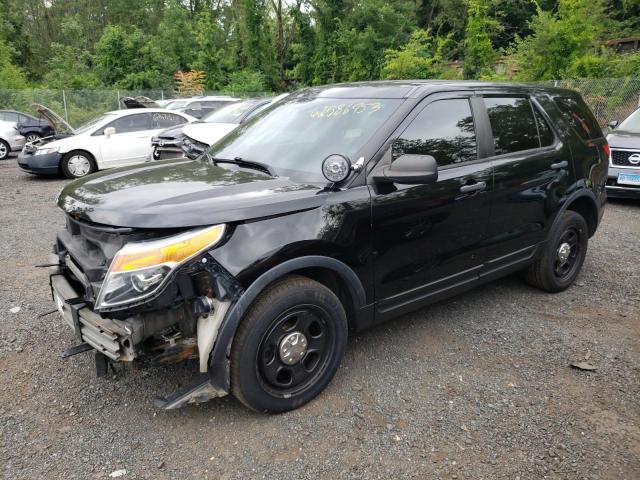 1FM5K8AR7EGA09087 - 2014 FORD EXPLORER POLICE INTERCEPTOR BLACK photo 1