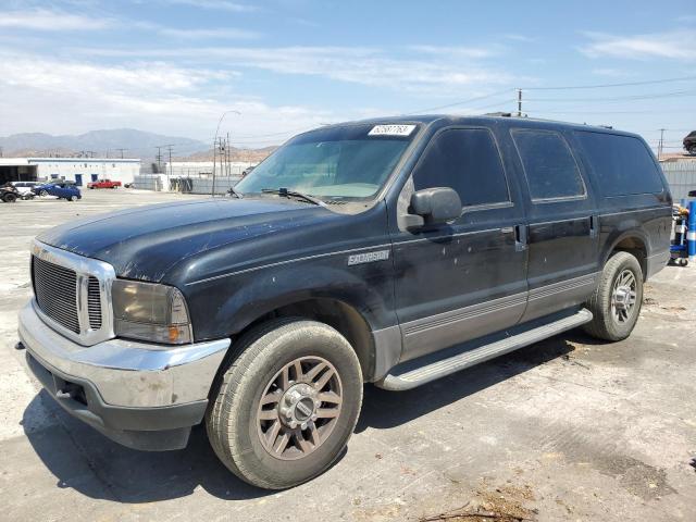 1FMNU40SX2ED08197 - 2002 FORD EXCURSION XLT BLACK photo 1