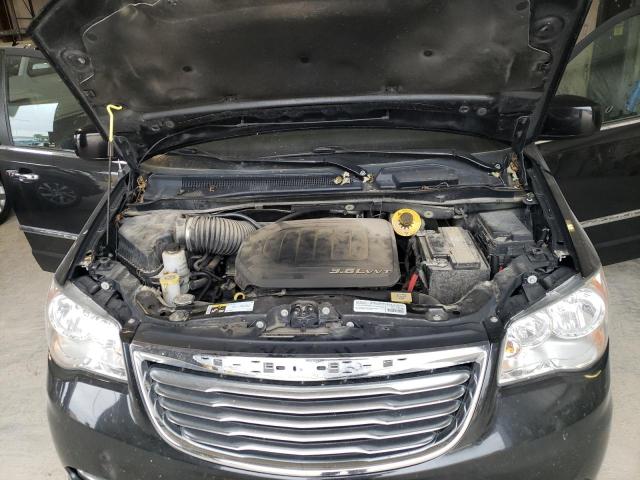 2C4RC1CGXFR705996 - 2015 CHRYSLER TOWN & COU TOURING L BLACK photo 11